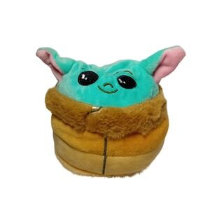 Star Wars Reversible The Child Baby Yoda Grogu Plushie Toy Stuffed Animal Kids